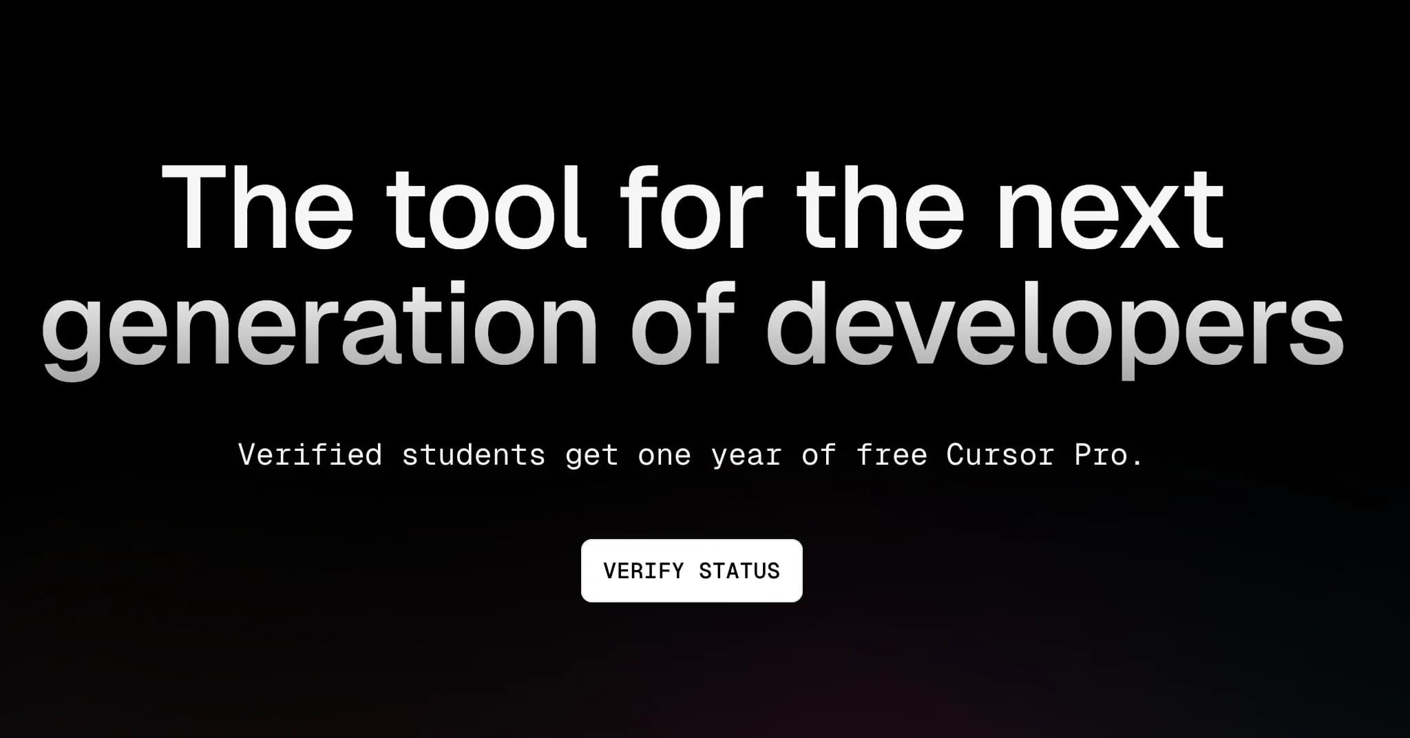 Cursor Pro Now Free for Students for One Year