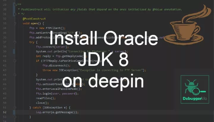 How to install Oracle JDK 8 on Deepin (Updated Method)